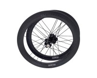 RIDEA Brompton 349 Carbon Wheelset J-Bend Hub 16/20H RIDEA Brompton 349 Carbon Wheelset J-Bend Hub 16/20H
