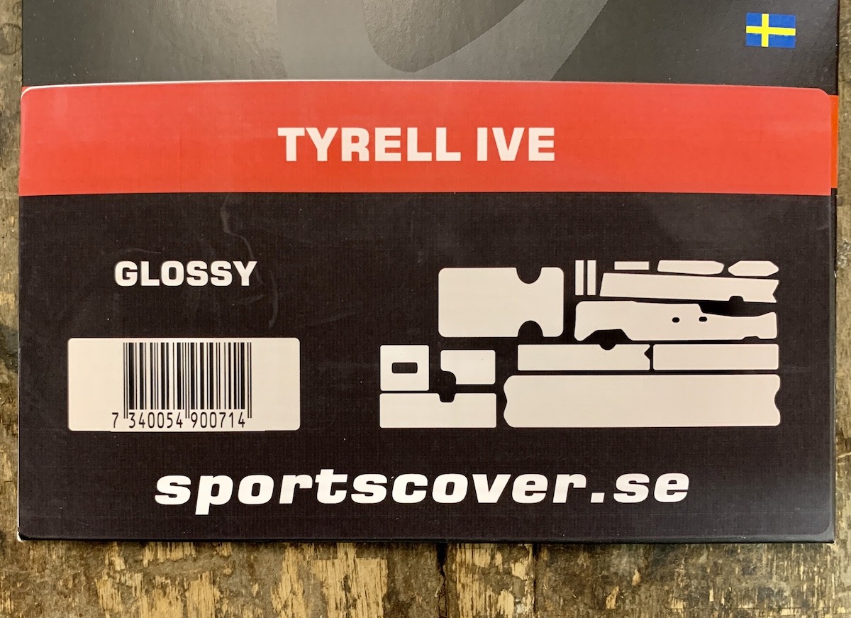 Bikeshield für Tyrell IVE Fullpack Glossy Rahmenschutz