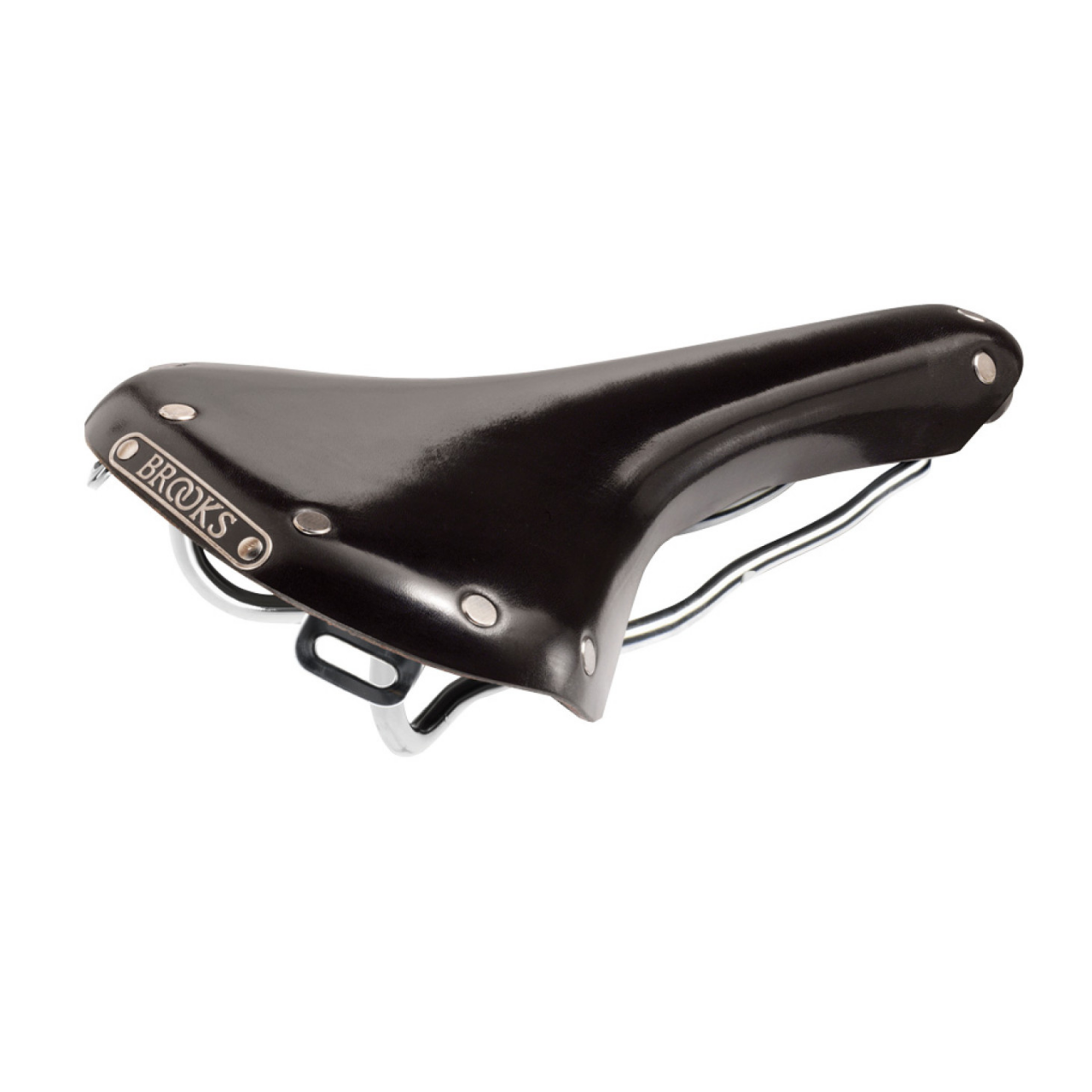 Brooks B15 Swallow Chrome Sattel schwarz black