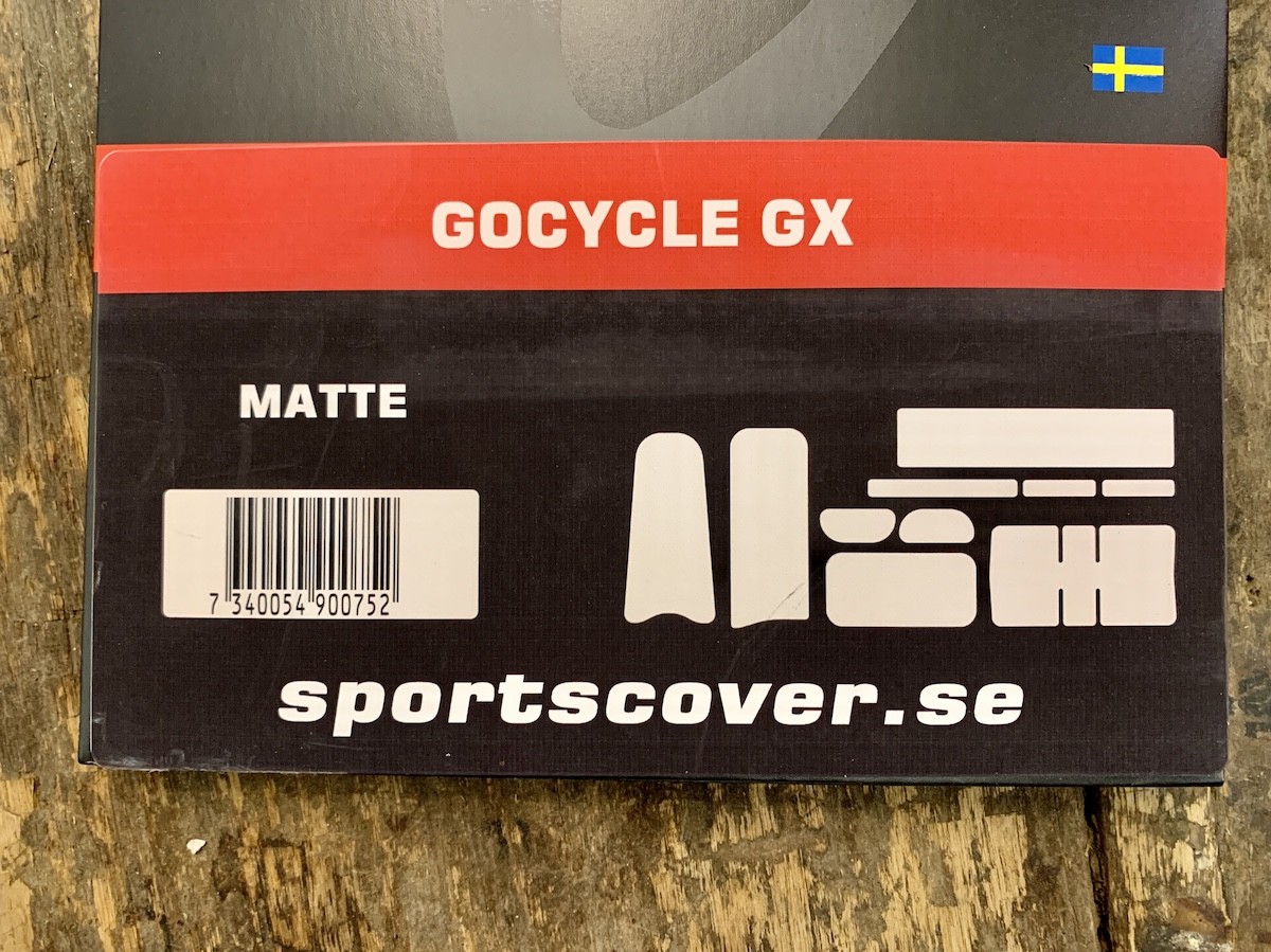 Bikeshield für Gocycle GX GXI MATT Rahmenschutz
