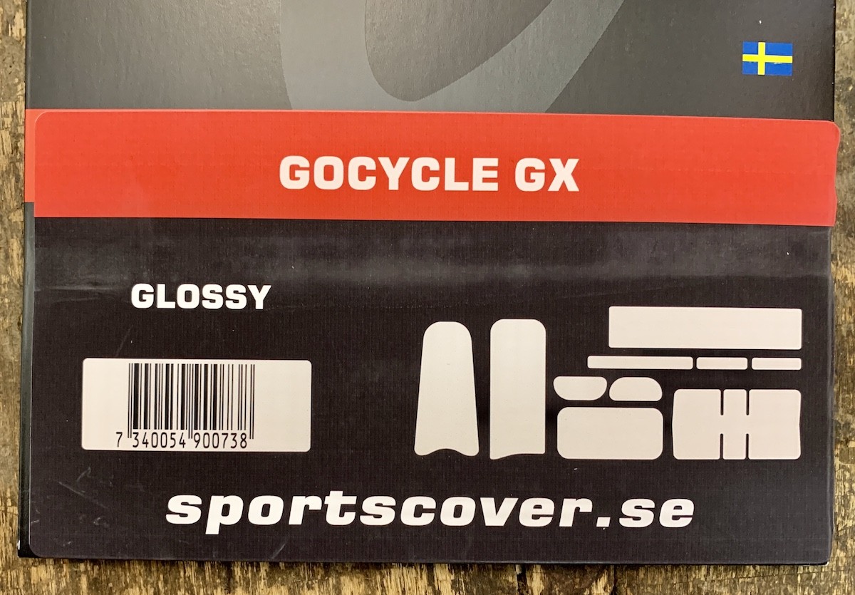 Bikeshield für Gocycle GX GXI Glossy Rahmenschutz