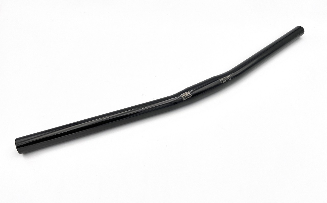 H&H Brompton S Lenker Titan schwarz Low