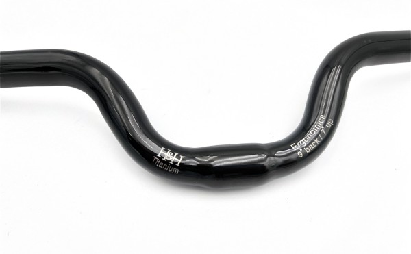 H&H Brompton M Lenker Titan schwarz Mid