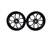 RIDEA Brompton Easywheels Set extragross schwarz RIDEA Brompton Easywheels Set extragross schwarz