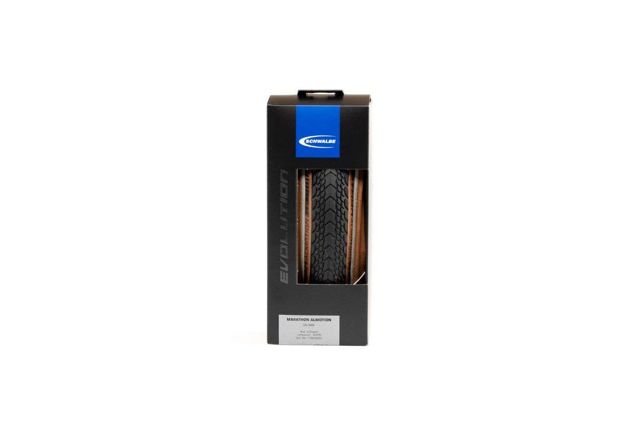 Brompton Reifen Schwalbe Marathon 35-349 – 16 Zoll, Mit Reflektorstreifen, Für Falträder