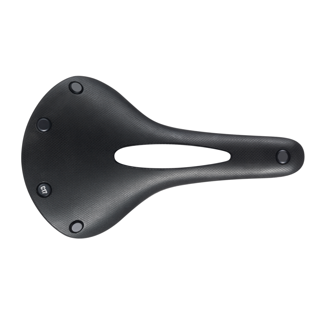 Brooks Cambium C17 Carved All Weather Sattel schwarz black